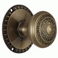 Egg & Dart Rosette Door Set with Egg & Dart Door Knobs (Several Finishes Available)
