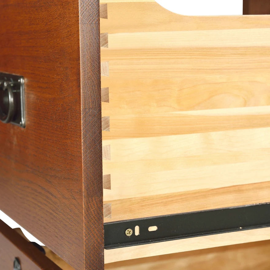 Mission Oak 2-Drawer File Cabinet w/ Writing Tray – MC